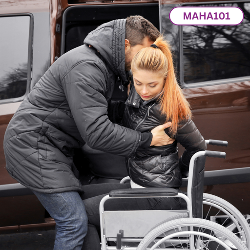 Manual handling training for healthcare workers focused on injury prevention and safe techniques by Diamrcorp Academy

